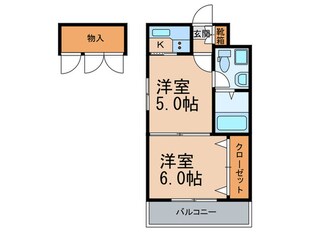 エステートモア平尾センティモの物件間取画像